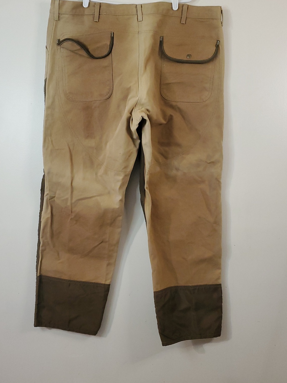 Vintage Carhartt Union Made Double Knee Hunting Pants Size 46×32 Briar Protect - Picture 5 of 15